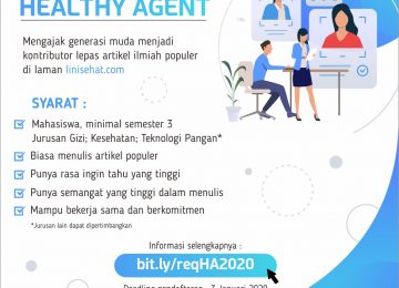 Ayo Gabung jadi Healthy Agent