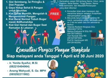 Bengkulu bersama LEKKA BERGIZI BUGAR