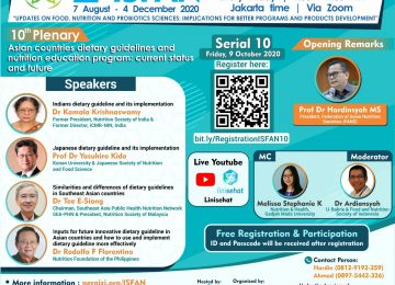 2nd ISFAN 2020 Serial 10, Friday 9 October 2020