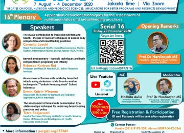Speakers Material – 2nd ISFAN 2020 Serial 16, Friday 20 November 2020