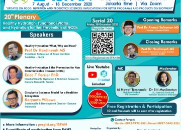 2nd ISFAN 2020 Serial 20, Friday 18 Desember 2020