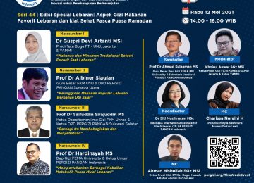 Edisi Spesial Lebaran: Aspek Gizi Makanan Favorit Lebaran dan Kiat Sehat Puasa Ramadan