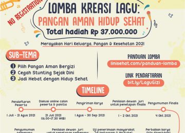 Beberapa Istilah Pangan, Gizi dan Kesehatan bagi Peserta Lomba Kreasi Lagu