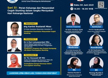 Peran Keluarga dan Masyarakat Cegah Stunting dalam rangka Merayakan Hari Keluarga Nasional