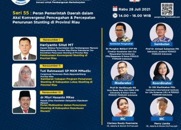 Peran Pemerintah Daerah dalam Aksi Konvergensi Pencegahan dan Percepatan Penurunan Stunting di Provinsi Riau