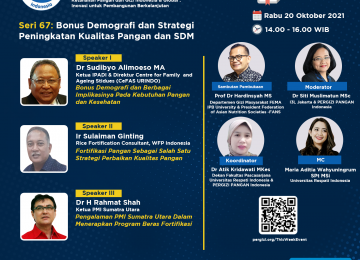 Bonus Demografi dan Strategi Peningkatan Kualitas Pangan dan SDM