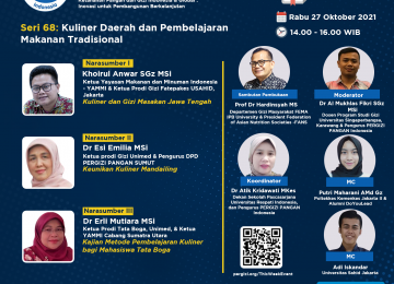 Kuliner Daerah dan Pembelajaran Makanan Tradisional