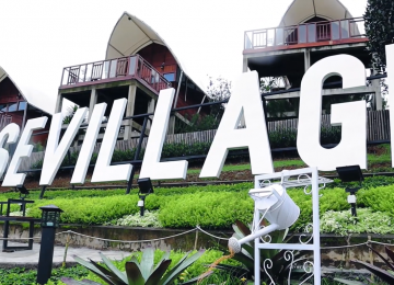 Wisata Alam Sevillage Puncak yang Ramah Kantong