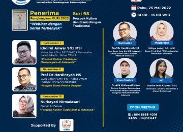 Prospek Kuliner dan Bisnis Pangan Tradisional
