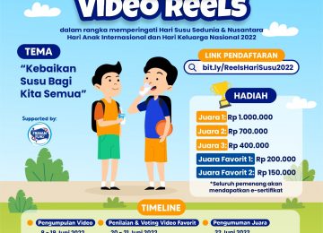 Lomba Video Reels Hari Susu Sedunia & Nusantara 2022