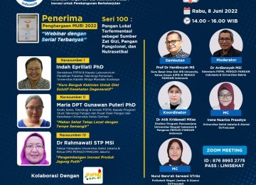 Pangan Lokal Terfermentasi sebagai Sumber Zat Gizi, Pangan Fungsional, dan Nutrasetikal