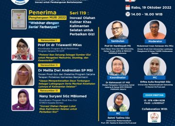 Inovasi Olahan Kuliner Khas Kalimantan Selatan untuk Perbaikan Gizi