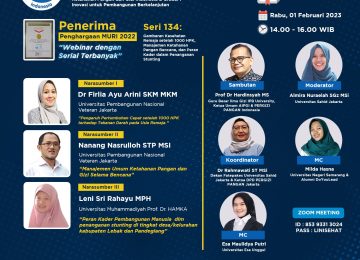 Gambaran Kesehatan Remaja setelah 1000 HPK, Manajemen Ketahanan Pangan Bencana, dan Peran Kader dalam Penanganan Stunting
