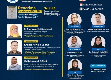 Pangan Fungsional Berbasis Rempah, Kedelai, dan Sorgum