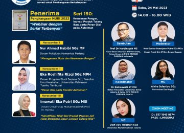 Keamanan Pangan, Inovasi Produk Tulang Ikan, serta Peran Gizi pada Autoimun