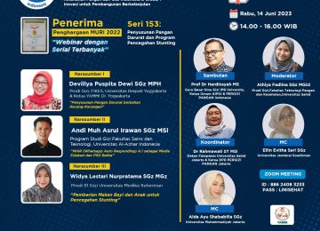 Penyusunan Pangan Darurat dan Program Pencegahan Stunting