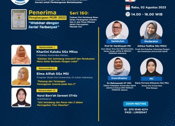 Edukasi Gizi Seimbang Menu Sehat, Penanganan Anemia Gen Z, dan Peran Milenial dalam Pencegahan Masalah Gizi
