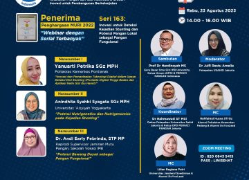 Inovasi untuk Deteksi Kejadian Stunting dan Potensi Pangan Lokal sebagai Pangan Fungsional