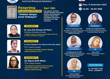 Pencegahan Stunting dengan Strategi Komunikasi Kultural dan Pemberian Kudapan Sehat serta Pentingnya Fenomena Kolesterol LDL bagi Kesehatan