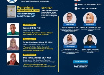 Teknologi Pengolahan Pangan Lokal untuk Peningkatan Gizi dan Kemampuan Kognitif Anak