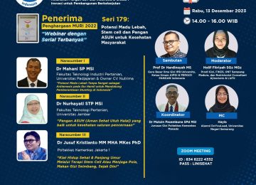 Potensi Madu Lebah, Stem Cell dan Pangan ASUH untuk Kesehatan Masyarakat