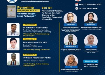 Mikronutrient Obesitas, Fe Remaja dan Audit Stunting untuk Kesehatan Masyarakat di Masa Kini