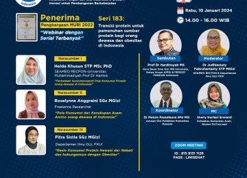 Transisi Protein untuk Pemenuhan Sumber Protein bagi Orang Dewasa dan Obesitas di Indonesia