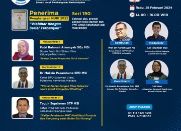 Edukasi Gizi, Produk Pangan Lokal Daerah dan PMT untuk Ketahanan Gizi Masyarakat