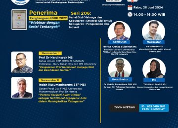Serial Gizi Olahraga dan Kebugaran: Strategi Gizi untuk Kebugaran: Pengalaman dan Inovasi
