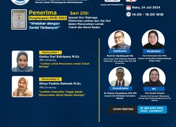 Spesial Gizi Olahraga: Efektivitas Latihan dan Zat Gizi dalam Menurunkan Lemak Tubuh dan Berat Badan