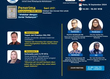 Edukasi dan Inovasi Gizi untuk Kesehatan