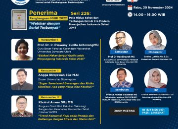 Pola Hidup Sehat dan Tantangan Gizi di Era Modern: Mewujudkan Indonesia Sehat 2045