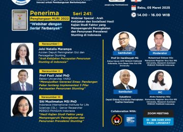 Webinar Spesial : Arah Kebijakan dan Sosialisasi Hasil Kajian Studi Faktor yang Mempengaruhi Peningkatan dan Penurunan Prevalensi Stunting di Indonesia