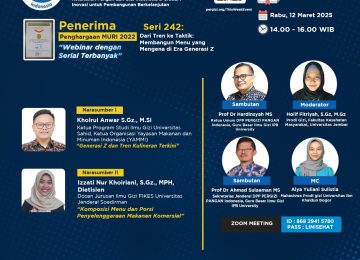 Webinar Spesial : Dari Tren ke Taktik: Membangun Menu yang Mengena di Era Generasi Z