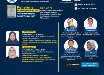 Inovasi Pangan dan Edukasi Gizi sebagai Strategi Pencegahan Stunting dan Peningkatan Kesehatan Masyarakat