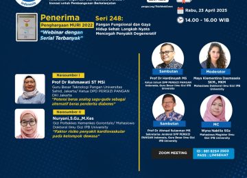 Pangan Fungsional dan Gaya Hidup Sehat: Langkah Nyata Mencegah Penyakit Degeneratif