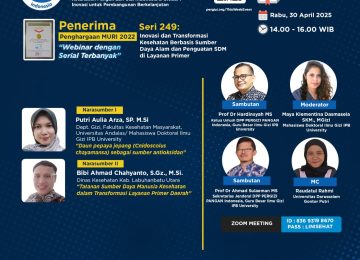 Inovasi dan Transformasi Kesehatan Berbasis Sumber Daya Alam dan Penguatan SDM di Layanan Primer