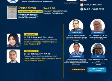 Penyakit Degeratif Dan Pangan Fungsional