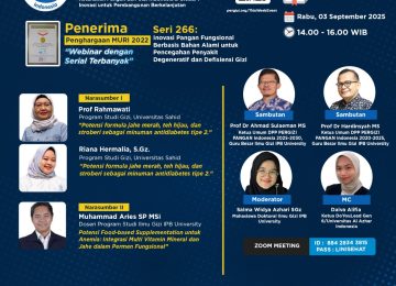 Inovasi Pangan Fungsional Berbasis Bahan Alami untuk Pencegahan Penyakit Degeneratif dan Defisiensi Gizi