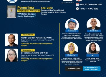Teknologi Non Termal Untuk Memperpanjang Umur Simpan Pangan